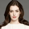 Anne Hathaway's Close-Up Face Headshot Portrait Celebrity Photo