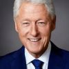 Bill Clinton's Close-Up Face Headshot Portrait Celebrity Photo