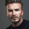 David Beckham's Close-Up Face Headshot Portrait Celebrity Photo