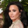 Demi Lovato's Close-Up Face Headshot Portrait Celebrity Photo