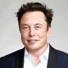 Elon Musk's Close-Up Face Headshot Portrait Celebrity Photo