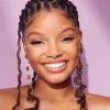 Halle Bailey's Close-Up Face Headshot Portrait Celebrity Photo