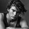 Jordan Barrett's Close-Up Face Headshot Portrait Celebrity Photo