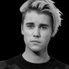 Justin Bieber's Close-Up Face Headshot Portrait Celebrity Photo