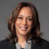 Kamala Harris' Close-Up Face Headshot Portrait Celebrity Photo