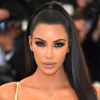 Kim Kardashian's Close-Up Face Headshot Portrait Celebrity Photo