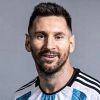 Lionel Messi's Close-Up Face Headshot Portrait Celebrity Photo