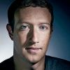 Mark Zuckerberg's Close-Up Face Headshot Portrait Celebrity Photo