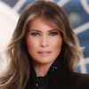 Melania Trump's Close-Up Face Headshot Portrait Celebrity Photo