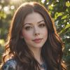 Michelle Trachtenberg's Close-Up Face Headshot Portrait Celebrity Photo