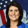 Nikki Haley's Close-Up Face Headshot Portrait Celebrity Photo