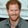 Prince Harry's Close-Up Face Headshot Portrait Celebrity Photo