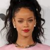 Rihanna's Close-Up Face Headshot Portrait Celebrity Photo