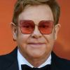 Sir Elton John's Close-Up Face Headshot Portrait Celebrity Photo