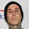 Travis Barker's Close-Up Face Headshot Portrait Celebrity Photo