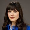 Zooey Deschanel's Close-Up Face Headshot Portrait Celebrity Photo